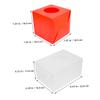 FUNOMOCYA 2-Piece Raffle Ticket Boxes, Clear Ballot and Donation Boxes with Slot view 2