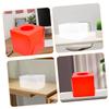 FUNOMOCYA 2-Piece Raffle Ticket Boxes, Clear Ballot and Donation Boxes with Slot view 3