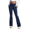 Women's 3/4 Stretch-Waist Casual Pants, Navy, XL view 1