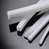 1 m White Square Silicone Rubber Sealing Strip, High-Temperature Resistant, 60A Hardness, 3 x 40 mm view 2