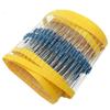 1/4W Metal Film Resistor, 1Ω–4.7MΩ, Five-Band, 100 pcs (51Ω) view 2