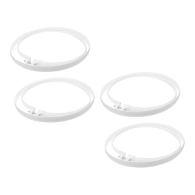Alipis 4-Piece Stand Fan Mounting Ring Set, Replacement Fan Guard Rings for Table and Wall Fans