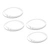 Alipis 4-Piece Stand Fan Mounting Ring Set, Replacement Fan Guard Rings for Table and Wall Fans view 1