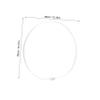 Alipis 4-Piece Stand Fan Mounting Ring Set, Replacement Fan Guard Rings for Table and Wall Fans view 2