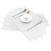 Silicone Kitchen Counter Mats with Haloed Woman Design, Placemats, Table Runner and Tablecloth, 4 Pieces view 2