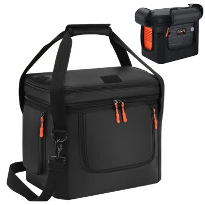 Power Station Carrying Bag with Waterproof Bottom and Side Zipper