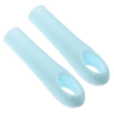 Yardenfun 2-Piece Plastic Broom Handle Grips with Hanging Holes