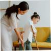 Yardenfun 2-Piece Plastic Broom Handle Grips with Hanging Holes view 3