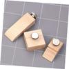 Housoutil 15-Piece Wooden Sanding Block Set, Square, Chamfered and Wedge-Shaped view 4