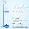 Portable Gas Cylinder Cart with Wheels, Heavy-Duty Trolley for Easy Indoor and Outdoor Transport view 3