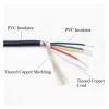 Shielded 2-Core, 4-Core PVC-Insulated Audio Speaker/Headphone Control Cable, 10 m, 30 AWG, UL2547 Certified, 1 pc (Black, 10M-30AWG, 3 Cores) view 3