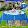 Pond Liner Underlayment | Foldable Double-Sided Pool Ground Tarp view 2