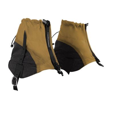 APLVFFZH Low-Ankle Gaiters for Trail Running Shoes, Sand Gold