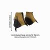 APLVFFZH Low-Ankle Gaiters for Trail Running Shoes, Sand Gold view 2