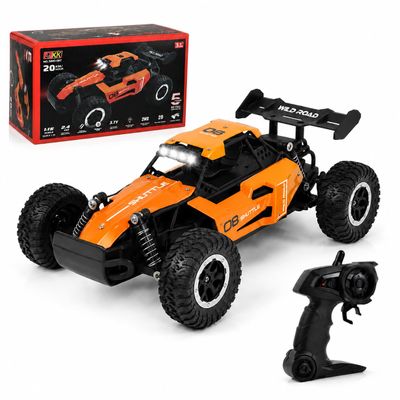 Siereolly RC Off-Road Monster Truck, 1:16, 2.4 GHz, 2WD, with 2 Batteries