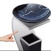 CJHFR472SG Freestanding Hotel Ashtray Trash Can, Gold view 4