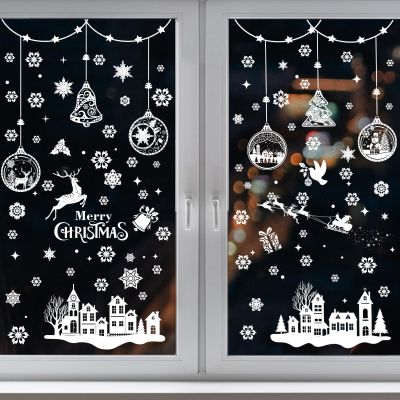 Christmas Window Stickers - 9 Sheets