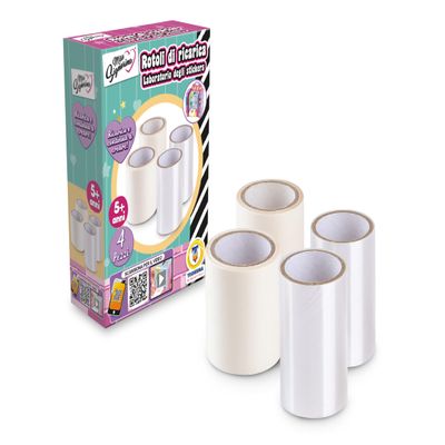 Teorema Giocattoli Sticker Lab Refill Rolls, Set of 4