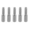 Hoite 5-Pack M6-to-M8 Double-Ended Threaded Studs, 30 mm, 304 Stainless Steel view 1