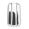 Luocute Foldable Coat Hooks, Black Stainless Steel Wall Hooks, 13 lb Capacity, 2-Inch Extension view 1