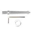 FAUOSWUK Stainless Steel Ground Spike Mount, 3/8-Inch Thread, for Camera Tripods and Monopods (8 cm) view 1