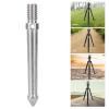 FAUOSWUK Stainless Steel Ground Spike Mount, 3/8-Inch Thread, for Camera Tripods and Monopods (8 cm) view 2