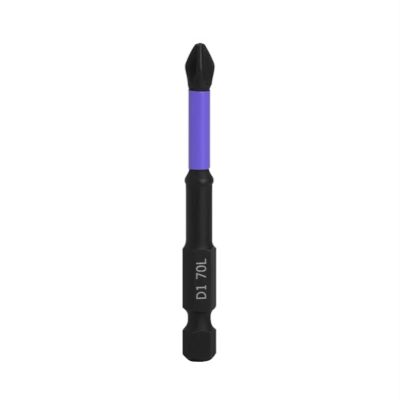 ZHaotn Anti-Shock Phillips Screwdriver Bits, D1 High-Hardness Impact Bits