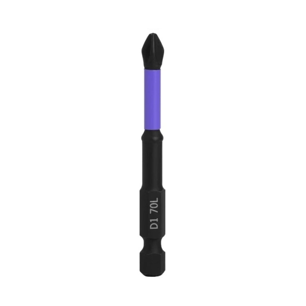 ZHaotn Anti-Shock Phillips Screwdriver Bits, D1 High-Hardness Impact Bits