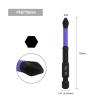 ZHaotn Anti-Shock Phillips Screwdriver Bits, D1 High-Hardness Impact Bits view 2