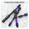 ZHaotn Anti-Shock Phillips Screwdriver Bits, D1 High-Hardness Impact Bits view 4