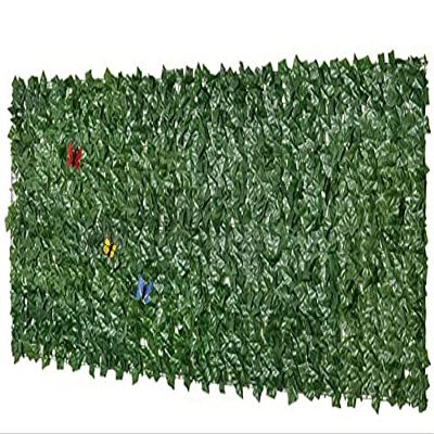 Artificial Leaf Trellis, 1 m x 9 m, UV Protection, Windproof Ivy Privacy Screen