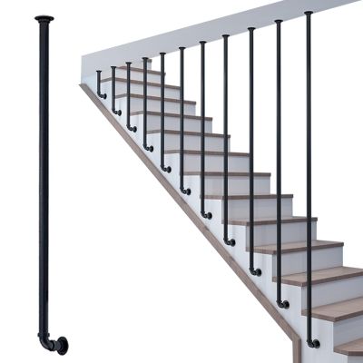 MARXAN L-Shaped Stair Handrail, Side-Mounted, 30–150 cm (90 cm)