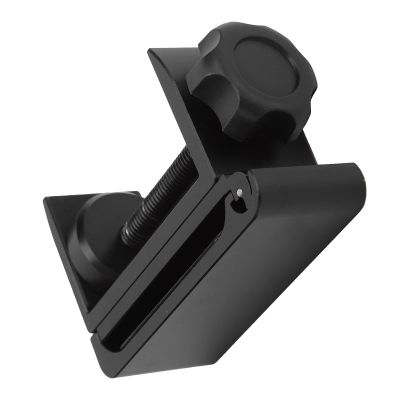Denash Foldable Aluminum Alloy Headphone Holder, Adjustable Desktop Headset Stand, Black