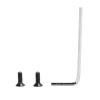 Denash Foldable Aluminum Alloy Headphone Holder, Adjustable Desktop Headset Stand, Black view 4