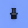 Hynec PP Luer-Lock to Industrial Thread Adapter for University Biochemistry Labs and Industrial Applications, Heat-Resistant and Biochemically Reactive, Female G1/8, Black, 100-Pack view 1