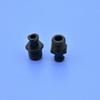 Hynec PP Luer-Lock to Industrial Thread Adapter for University Biochemistry Labs and Industrial Applications, Heat-Resistant and Biochemically Reactive, Female G1/8, Black, 100-Pack view 3