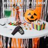 VALICLUD Halloween Mini Coffin Decoration with Realistic Skeleton Model view 2