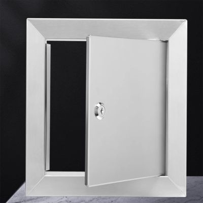 304 Stainless Steel Drywall Access Panel with Lock, 20 x 40 cm