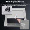 304 Stainless Steel Drywall Access Panel with Lock, 20 x 40 cm view 3