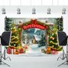 Ttincceer 3 x 2.5 m Christmas Snowy Winter Scene Photography Backdrop view 3