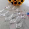Hanging Crystal Prisms, 13 Pieces, 38 mm, Clear Acrylic Teardrop Pendants view 4