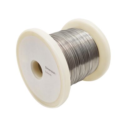 Nichrome Heating Flat Wire, Round, for Metallurgy, 10 m (Diameter: 0.5 mm)