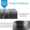 Nichrome Heating Flat Wire, Round, for Metallurgy, 10 m (Diameter: 0.5 mm) view 3