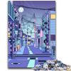 1000-Piece Japanese Night Cityscape Puzzle for Adults and Teens, 38 x 52 cm view 4