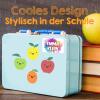 Meinearmbänder Personalized School Labels, 100 Count, Paint-Splatter Design view 4