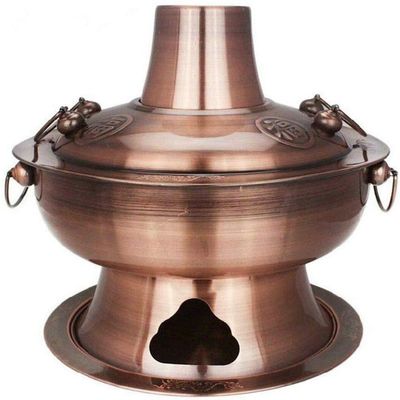 Traditional Copper Charcoal Cooking Pot