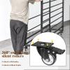 Rolling Storage Rack for Fabric Rolls, 18 Rods, 195 cm view 4