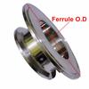 50.5 mm to 119 mm OD Tri-Clamp Reducer, 304 Stainless Steel view 2
