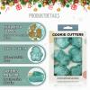 CHIHOLEN 6-Piece 3D Christmas Cookie Cutter Set view 3