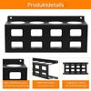 Welding Rod Wall Holder, 4-Slot Rack with Soldering Iron Holder view 4